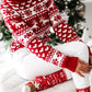 Cozy Christmas Print Long Sleeve Sweater for Women