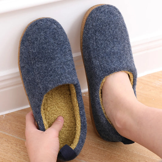 Comwarm New Winter Women Cotton Slippers