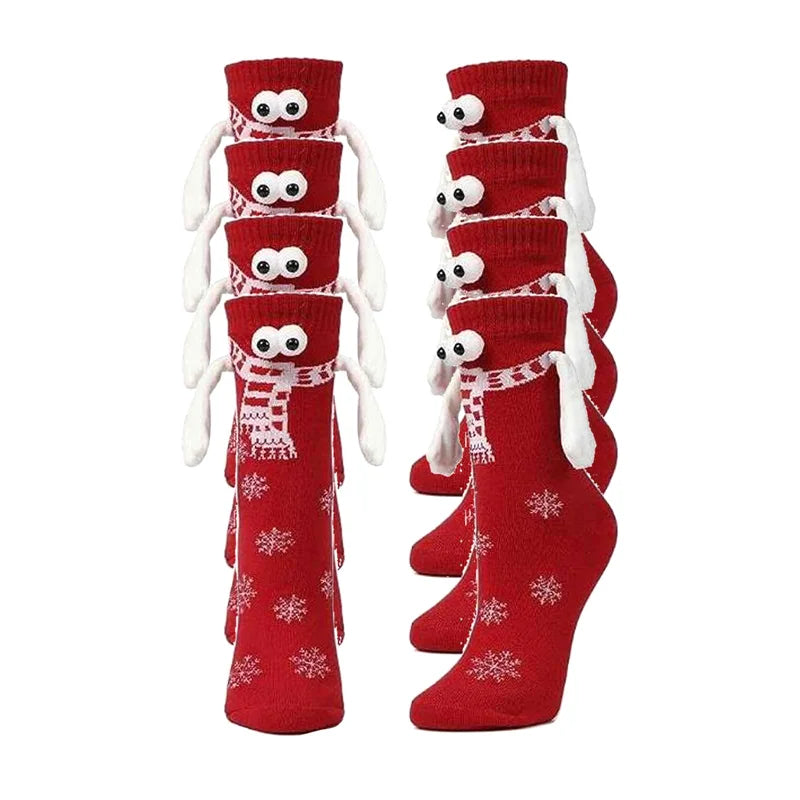 Cute Christmas Couple Socks