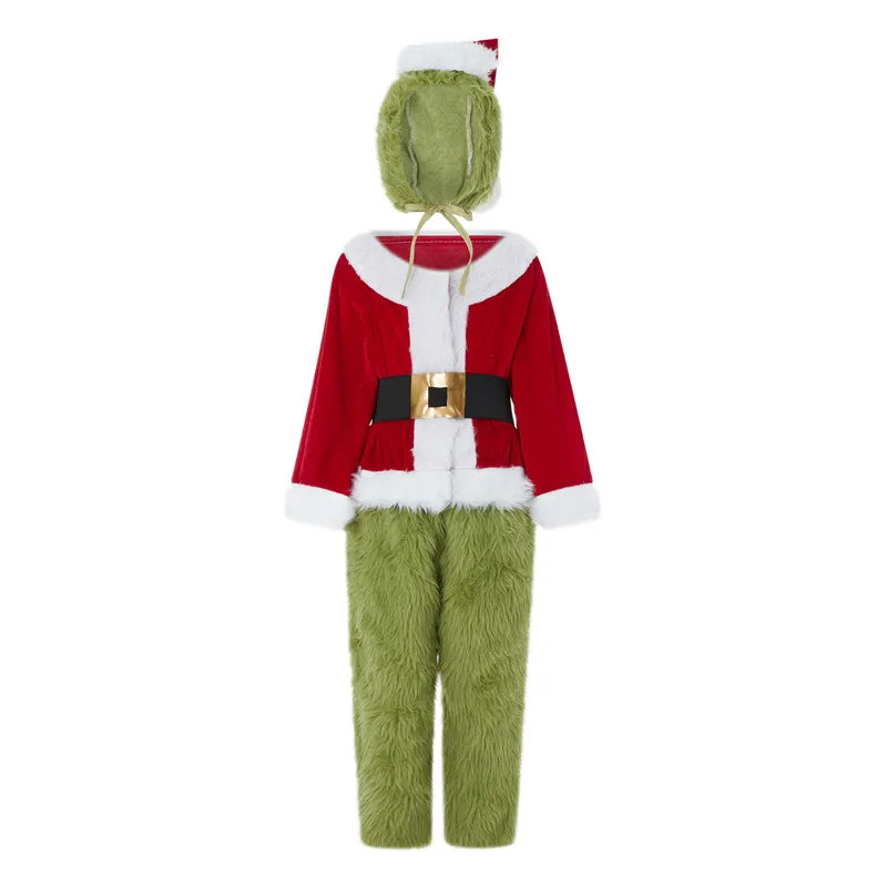 Christmas Monster Cosplay Family Outfit - 4-Piece Set