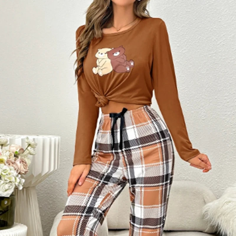 HOT Spring Autumn New Women Pajamas